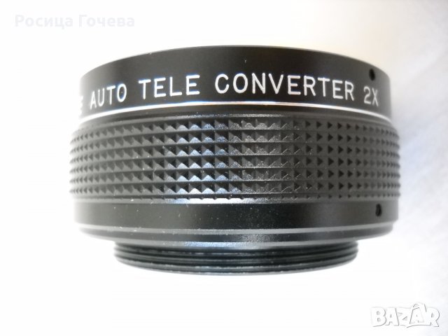 Продавам телеконвертор (Revue 1484 Tele Converter 2x), с резба (М42 мм), снимка 4 - Обективи и филтри - 31475100