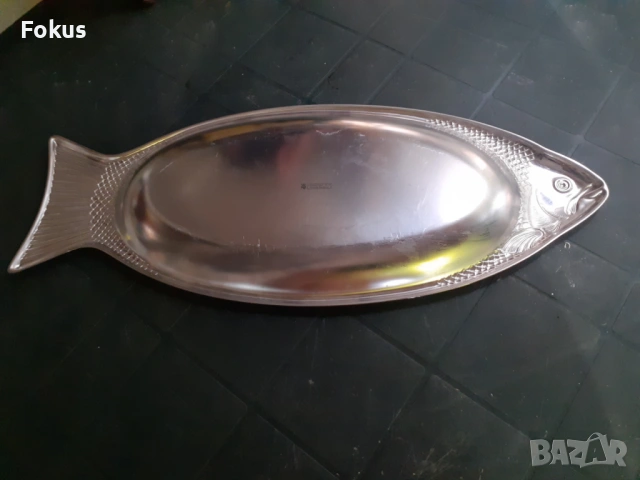 WMF - Плато поднос за риба, снимка 5 - Антикварни и старинни предмети - 53296397