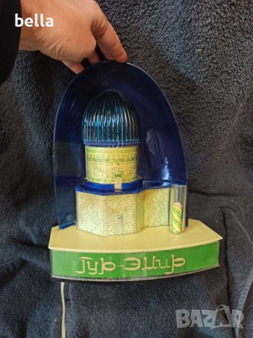 Съветска нощна лампа в памет на мавзолея Гур Емир в Самарканд в Узбекистан. Това е един от редките в, снимка 9 - Други ценни предмети - 38405416