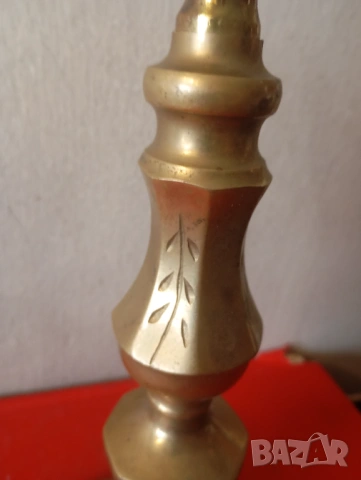 Винтидж свещник , снимка 2 - Други ценни предмети - 54287055