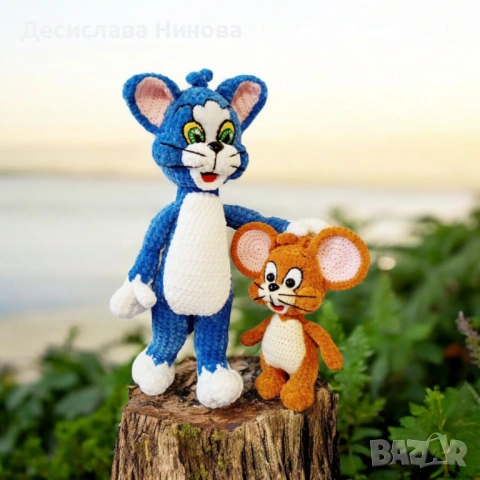 Том и Джери-ръчна изработка