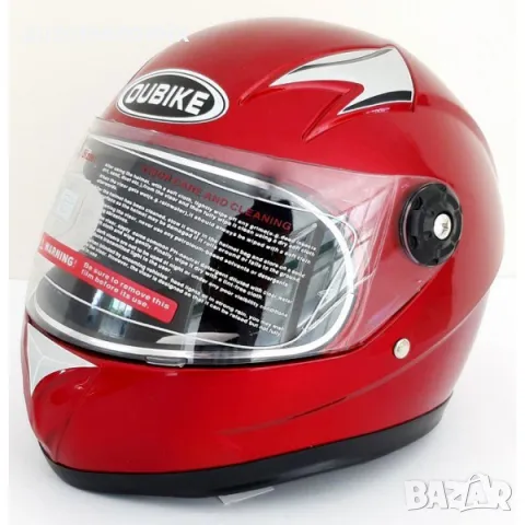 КАСКА ЗА МОТОР ДЕТСКА - ЧЕРВЕНА