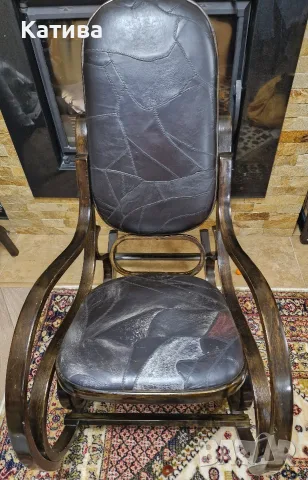 Люлеещ кожен стол 