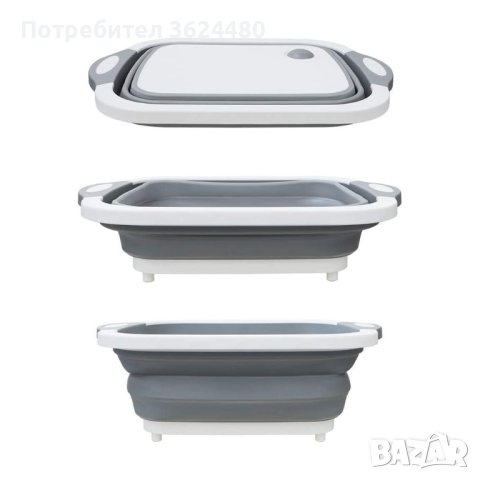 Сгъваема силиконова купа , снимка 13 - Съдове за готвене - 40326263