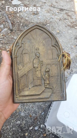 Две пана от цветен метал , снимка 8 - Пана - 50931266