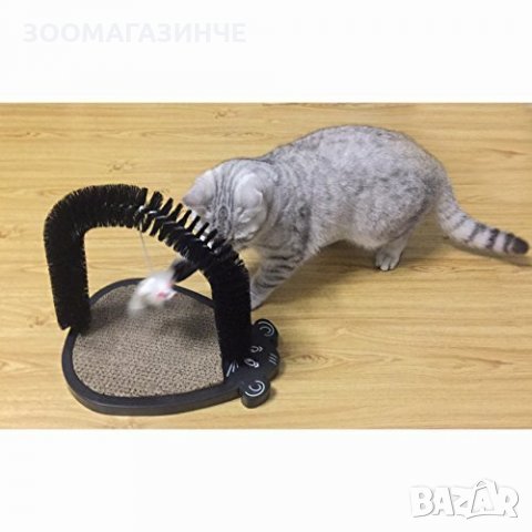 Драскало / Чесало за коте под формата на мишка с катнип, снимка 5 - За котки - 29116195