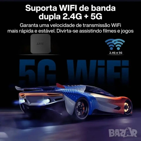 Android TV Box 1TECH UHD 4K Стрийминг устройство – Google Assistant, Wi-Fi 2.4/5G, Bluetooth, снимка 7 - Плейъри, домашно кино, прожектори - 54364319