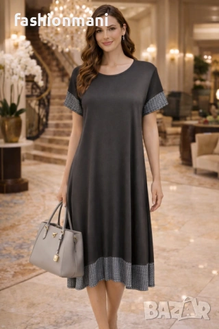 Разкроена рокля - код 749