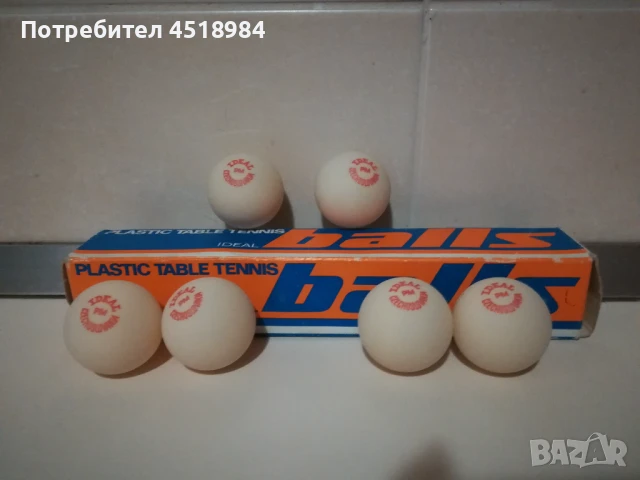 Топчета за Пинг - Понг /Тенис на маса 6 бр IDEAL, снимка 1