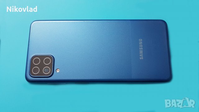 Заден капак със стъкло за камера Samsung Galaxy A12