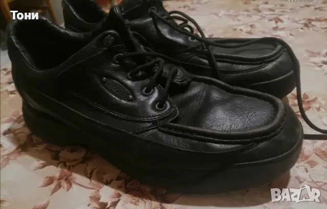 VIBRAM ROCKPORT Оригинал Мъжки Обувки Изцяло от Естествена Кожа 43, снимка 2 - Ежедневни обувки - 52793030