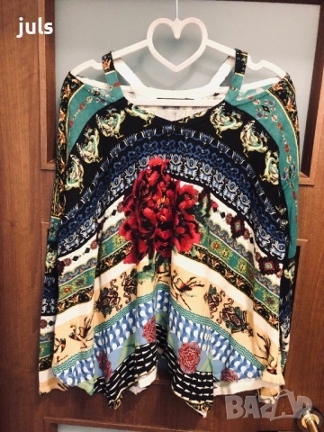 Блузи, туники, рокля Desigual, снимка 4 - Блузи с дълъг ръкав и пуловери - 45148920
