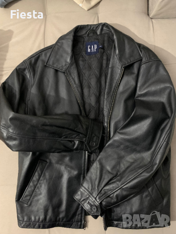 Мъжко яке GAP, естествена кожа