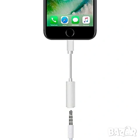 Lightning към 3.5 мм Аудио Адаптер за iPhone с вграден DAC Чип за Hi-Fi звук, снимка 5 - Apple iPhone - 54363566