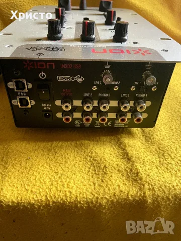 DJ миксер ION IMIX02 USB, снимка 3 - Ресийвъри, усилватели, смесителни пултове - 56083181