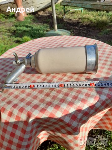 Стар сифон за газирана вода #2, снимка 5 - Антикварни и старинни предмети - 32004427