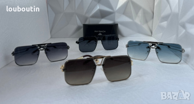 Maybach 2024 мъжки слънчеви очила маска 5 цвята, снимка 10 - Слънчеви и диоптрични очила - 44500226