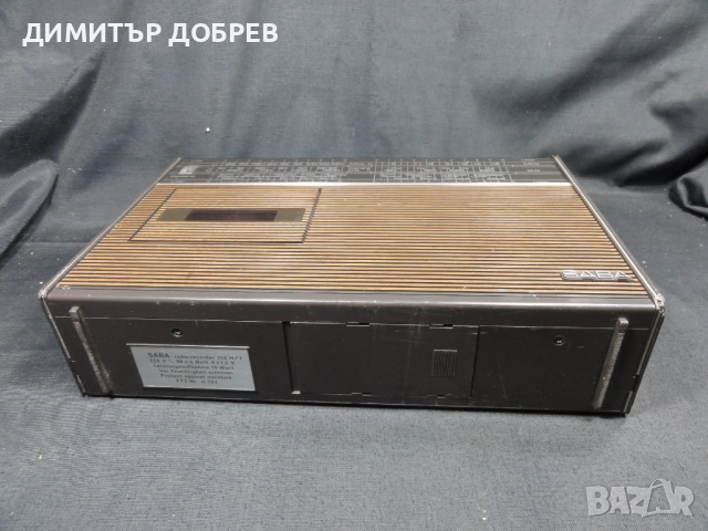 СТАР РЕТРО РАДИО КАСЕТОФОН SABA RCR 354 GERMANY, снимка 9 - Радиокасетофони, транзистори - 52077131