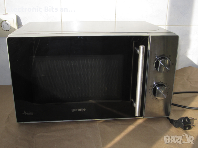 Микровълнова печка Gorenje, 20 литра, 800W, инокс