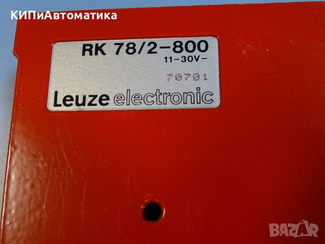 датчик фотоелектрически Leuze RK 78/2-800 photoelectric sensor 10-30V, снимка 5 - Резервни части за машини - 54218543