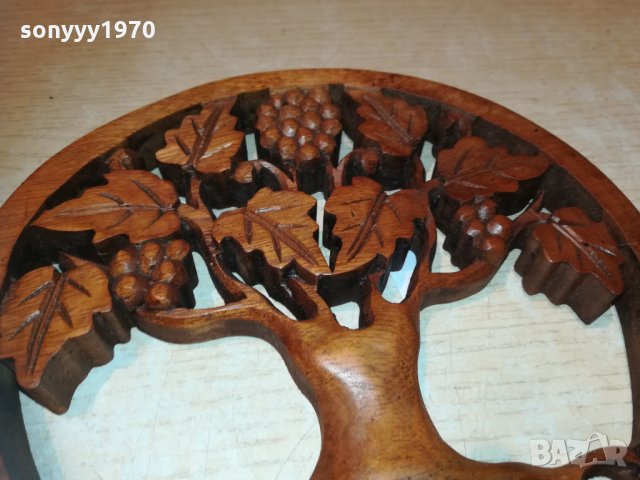Дървото на живота - стенно пано дърворезба 0311201847, снимка 9 - Колекции - 30662682