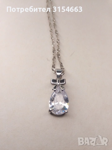 Комплект колие и обици , снимка 5 - Бижутерийни комплекти - 54209140