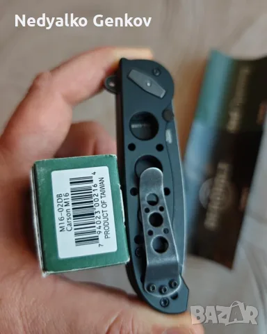 Сгъваем нож CRKT M16-02DB, Victorinox Ranger Grip 55 Onyx Black, снимка 2 - Ножове - 55847686