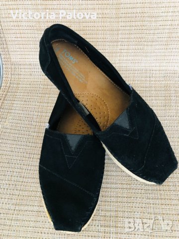 Мъжки мокасини TOMS естествена кожа, снимка 7 - Мокасини - 31486354