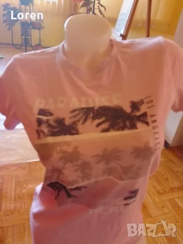 Подарявам!Розова тениска , снимка 6 - Тениски - 49564326