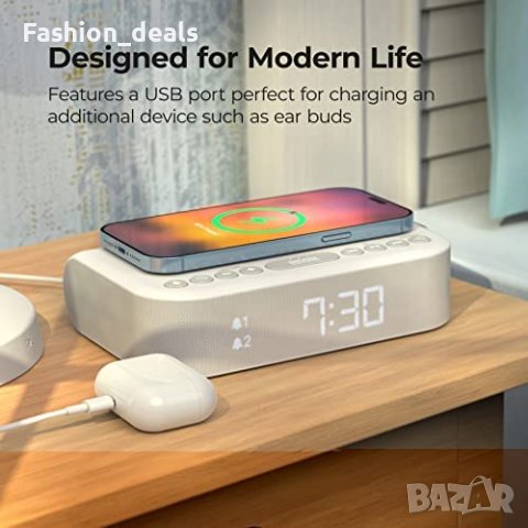 Ново нощно радио будилник Стерео Bluetooth високоговорител аларма, снимка 3 - Друга електроника - 40339060