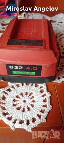 батерий Hilti 8ah,4ah, снимка 3 - Други инструменти - 54355930