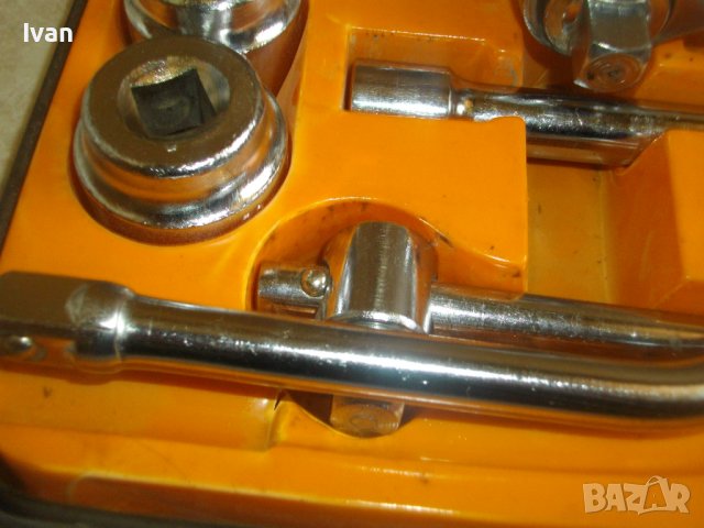 Нова Немска Гедория/Гидория/Комплект Инструменти-25 Части-Старо Качество-Маткап/Тресчотка/Удължители, снимка 10 - Други инструменти - 40073681