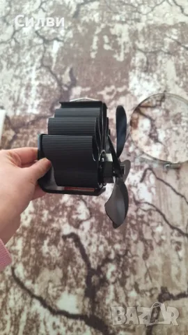 Голям Висококачествен вентилатор за камина печка 6 лопатков, автономен с термогенератор за кюнци, снимка 10 - Други - 48885667