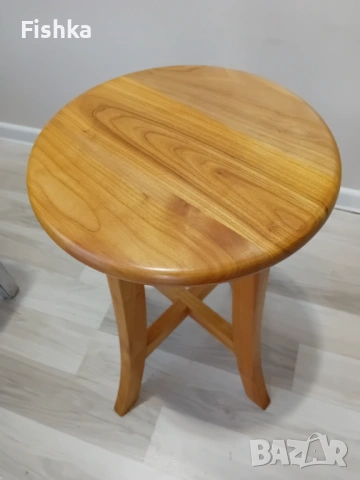 Табуретка-поставка от масивна акация, снимка 3 - Други - 53172091