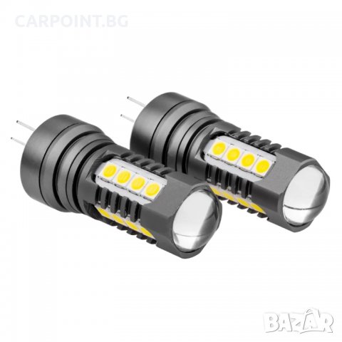 КРУШКИ ДИОДНИ LED CANBUS 3030 18SMD HP24W БЯЛ 12V 24V 2БР 02803 1КТ., снимка 2 - Аксесоари и консумативи - 39025231