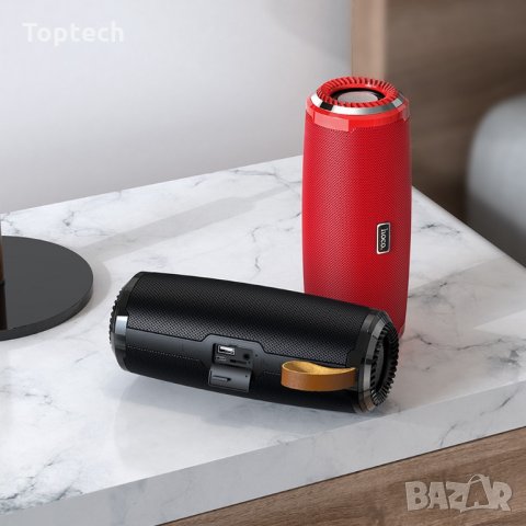 Блутут тонколона HOCO BS38 Cool sports wireless speaker червена, снимка 1