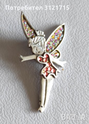 💎 Уникална сребърна висулка феичка 💎