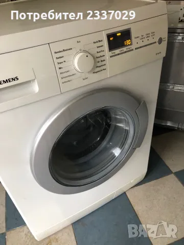 Пералня:Сименс-7кг,обслужена-1год гаранция,клас:А++\нов модел,дисплей, снимка 2 - Перални - 49739653