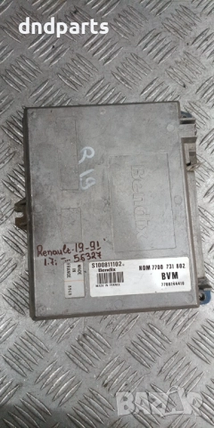 Компютър Renault 19 1.7i 1991г. S100811102 7700731802 