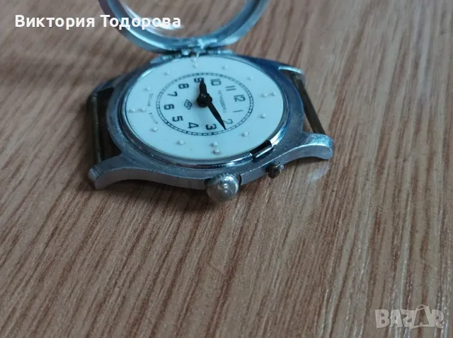 Рядък часовник Петродворец (Ракета) за незрящи , снимка 6 - Антикварни и старинни предмети - 48231445