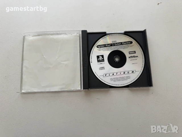 Spiderman 2: Enter Electro за PS1, снимка 3 - Игри за PlayStation - 54256795