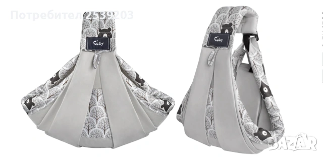 Бебешки слинг Cuby 0-30 месеца