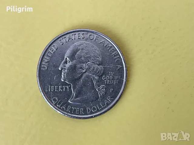 САЩ 25 цента 1999 г. (Р), Georgia., снимка 2 - Нумизматика и бонистика - 55725308