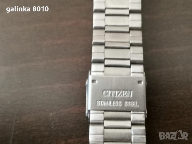 Стар часовник и верижка CITIZEN, снимка 6 - Антикварни и старинни предмети - 54318512