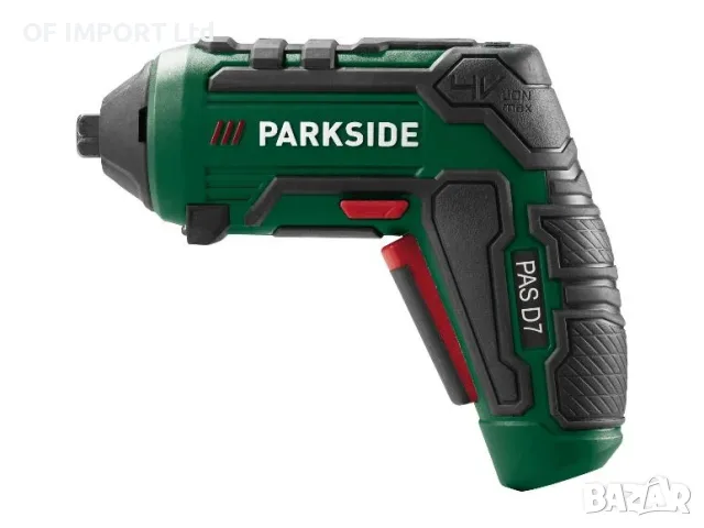 Безжичен Мини Винтоверт със Сменяеми Глави и Куфар PARKSIDE PAS 4 D7, снимка 3 - Винтоверти - 55897877