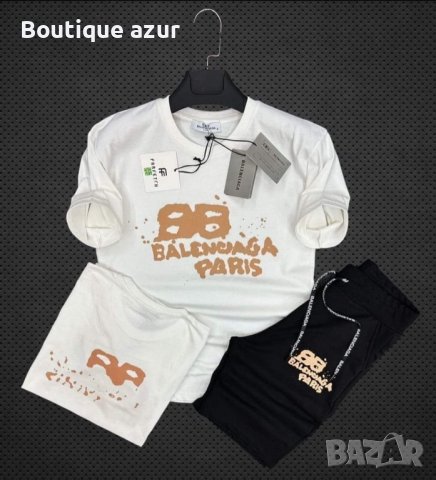 мъжки екипи тениска и панталонки balenciaga , снимка 2 - Спортни дрехи, екипи - 44243672
