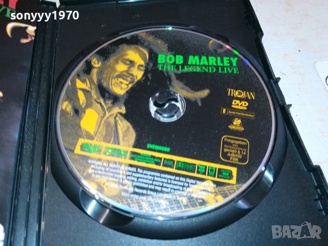 BOB MARLEY DVD-ВНОС GERMANY 3010231128, снимка 7 - DVD дискове - 42776618