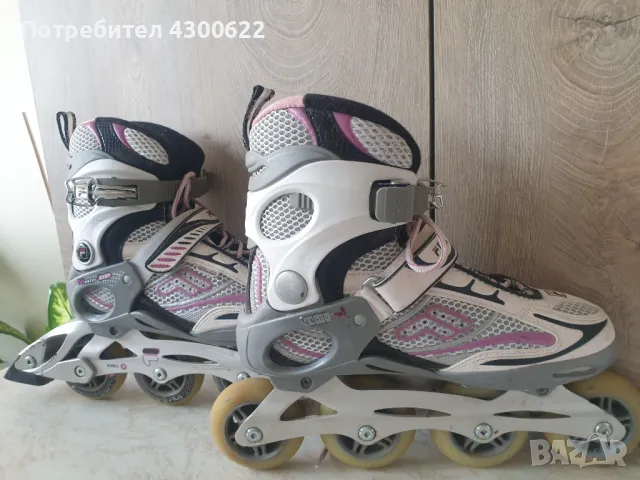 Продавам летни кънки запазени размер 39, снимка 5 - Ролери, кънки - 49539632