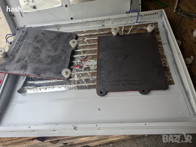 Чугунени плочи с реотани от конвектор, снимка 1