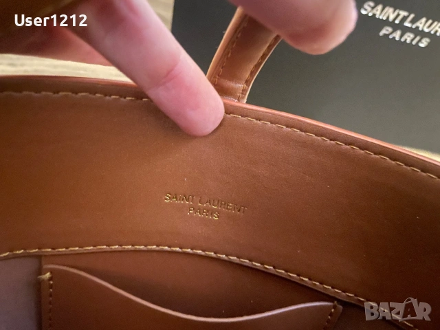 YSL bucket bag естествена кожа , снимка 5 - Чанти - 53132472